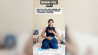 Morning Yoga Mobility Tips Part 4 #shortsvideoviral #morningyoga #morningmotivation #yogatutorial