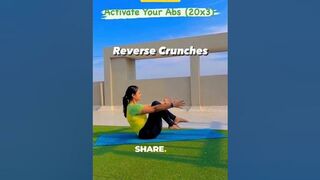 Activate your Abs | Abs workout #yoga #viral #ytshorts #exercise #abs #yogaathletes