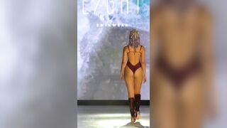 big ass booty models fashion show swimwear bikinis wear