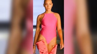 big ass booty models fashion show swimwear bikinis wear