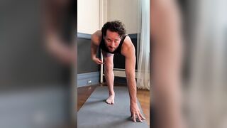 Standing Split “how to” with variations #fitness #yoga #shorts