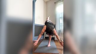 Standing Split “how to” with variations #fitness #yoga #shorts