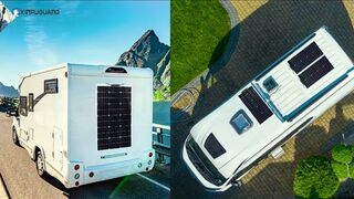 Xinpuguang Flexible Solar Panel for camping, boat, travel RV battery charge, and emergency use.