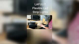 LAFULIT 8 PCS Under Cabinet Lighting Kit | Stick on Lights | Flexible Led Strip |