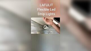 LAFULIT 8 PCS Under Cabinet Lighting Kit | Stick on Lights | Flexible Led Strip |