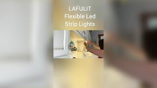 LAFULIT 8 PCS Under Cabinet Lighting Kit | Stick on Lights | Flexible Led Strip |