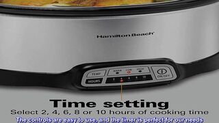 Great product - Hamilton Beach 7-Quart Programmable Slow Cooker With Flexible Easy Programming