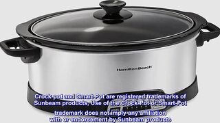 Great product - Hamilton Beach 7-Quart Programmable Slow Cooker With Flexible Easy Programming