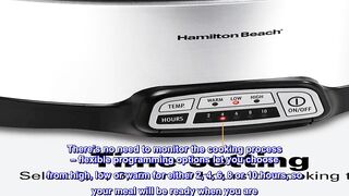 Great product - Hamilton Beach 7-Quart Programmable Slow Cooker With Flexible Easy Programming