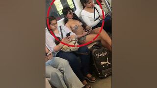 delhi metro girl in weird dress#youtubeshorts #metro #shorts #bikini#viralvideo