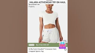 MUST HAVE HALARA ACTIVEWEAR TRY ON HAUL???????? #shorts