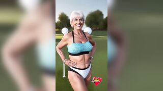 BaiBS Over 50 Golf and Bikinis ~ Elegant, Classy, and Mature Ladies Rockin' The Bikinis and Skirts!