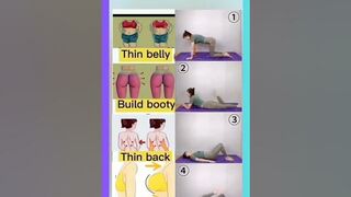 yoga pilates- reduce belly fat and#shorts