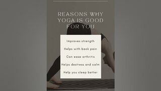 5 reasons why yoga is good for you #workoutclothes #bodymindspirit #yogaforbeginner