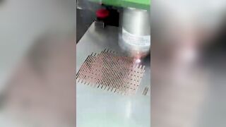 Laser Cutting Flexible Design in Stainless Steel on FabLight