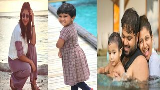 SanjeevAlya மகன் Arsh birthday celebration in maldives | Yoga creations