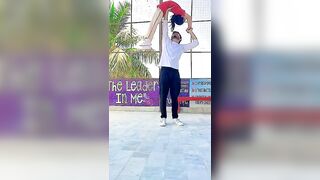 Wait For End????Ye Kar k Dekhao???? #flexible #stunts #fyp #gymnast #shinewithshorts