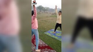 morning yoga exercise warm-up ????#vimalyoga #morningyoga #yogik #yoga #morningexercise #fitness #viral