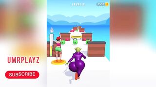 Twerk Race 3D || NOOB vs PRO vs HACKER | GAMEPLAY 2023 (Android,iOS)