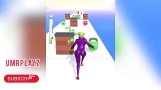 Twerk Race 3D || NOOB vs PRO vs HACKER | GAMEPLAY 2023 (Android,iOS)