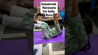 Yoga????‍♀ for belly fat #yoga #shorts #youtubeindia #trending