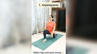 Learn advance Asna. contact us+91 9920477421 #yoga #hanuman #yogagirl #yogaforweightloss #shorts