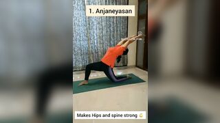 Learn advance Asna. contact us+91 9920477421 #yoga #hanuman #yogagirl #yogaforweightloss #shorts