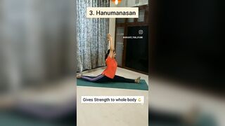 Learn advance Asna. contact us+91 9920477421 #yoga #hanuman #yogagirl #yogaforweightloss #shorts