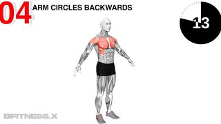 3D Shoulders Workout Stretching