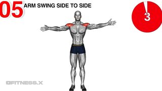 3D Shoulders Workout Stretching