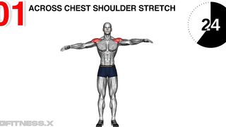 3D Shoulders Workout Stretching