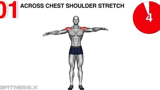 3D Shoulders Workout Stretching