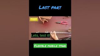 homemade flexible mobile stand //GM Creative Talent #shorts #viral #trending //samar experiment #diy