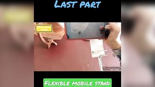 homemade flexible mobile stand //GM Creative Talent #shorts #viral #trending //samar experiment #diy