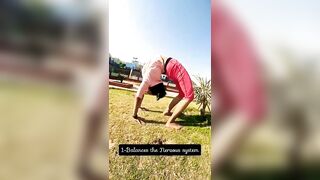 Wheel pose???????????? #youtubeshorts #yoga #aasna #advance #viral #shorts