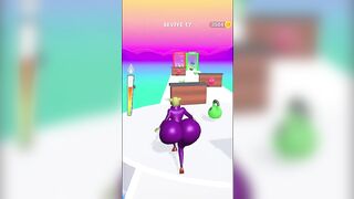 Twerk Race Funny ???? Level 17 ???????????? #games #game #shorts