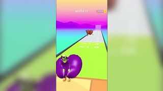 Twerk Race Funny ???? Level 17 ???????????? #games #game #shorts