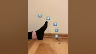 Crazy foot flexibility!#flexibility#flexible#footflexibility￼#crazy