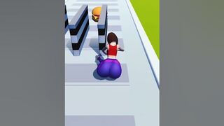 ????twerk run race 3d????#shorts