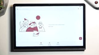 How to Record Screen on a LENOVO Yoga Tab 11 - Find & Set Up the Screen Recorder