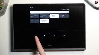 How to Record Screen on a LENOVO Yoga Tab 11 - Find & Set Up the Screen Recorder