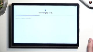 How to Format an SD Card on a LENOVO Yoga Tab 11 - Erase All Data from a Memory Card