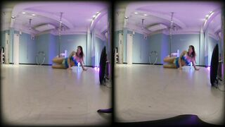 【3D VR360° ポールダンス】Twerk Dancing - モデル撮影風景