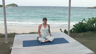 Gentle Yoga - Calming Your Mind, 2 Minute Sit #yoga #meditation