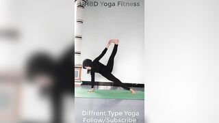 STRETCHING EXERCISES - Home Training #viral #Yoga #girl Different Type Yoga Pose