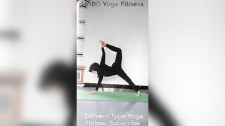 STRETCHING EXERCISES - Home Training #viral #Yoga #girl Different Type Yoga Pose