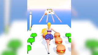 #Twerk race 3d game #fun #game #challenge #gamer #shorts #nishika priya #gamer #gaming #level -77