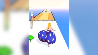 #Twerk race 3d game #fun #game #challenge #gamer #shorts #nishika priya #gamer #gaming #level -77