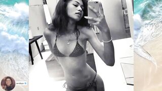 Zendaya Looks Gorgeous in Her Bikinis