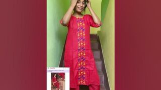 Under ₹500 meesho kurti try on haul latest collection |vidya Vishwakarma |#shorts #meeshohaul